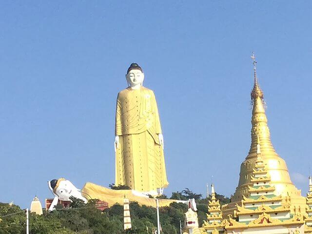 Laykyun Sekkya Buddha Statue, Myanmar, third tallest statue in the World