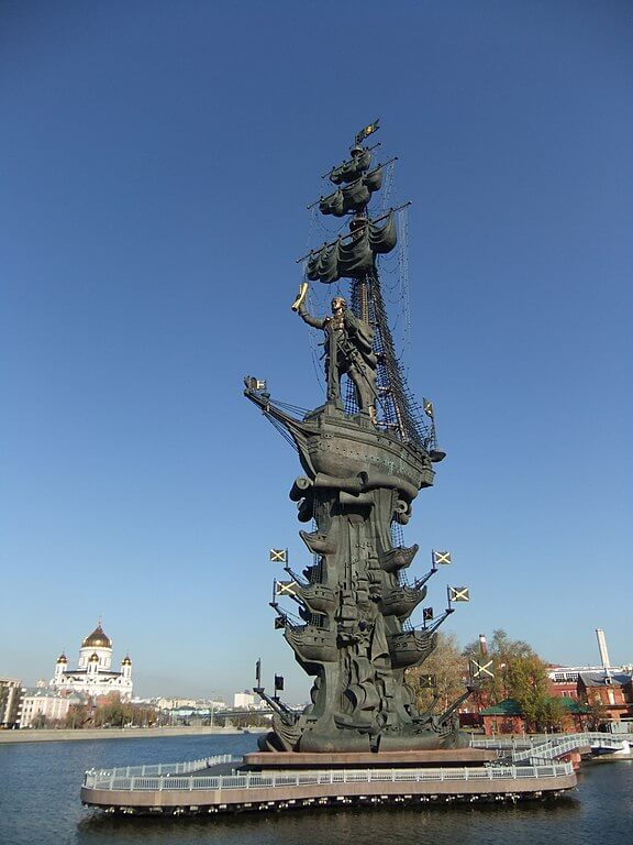 Peter The Great Statue, Moscow, Russia