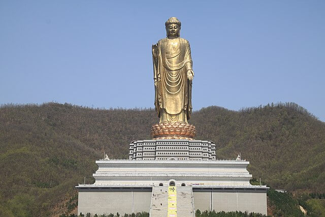 Spring Temple Buddha Statue, Zhaocun Township, China, second tallest statue in the World