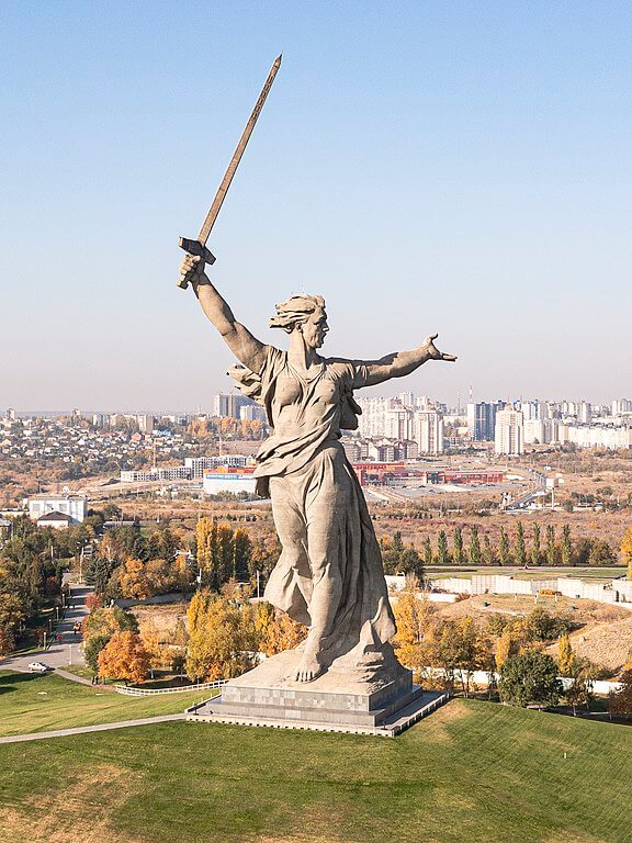 The Motherland Calls Statue, Volgograd, Russia