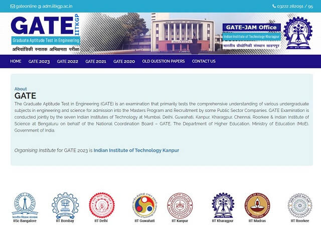 GATE (Graduate Aptitude Test in Engineering, India)