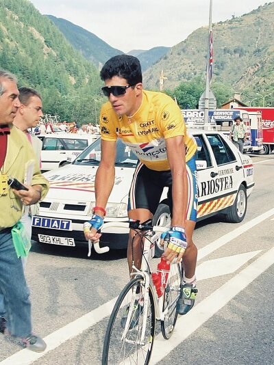 Cyclist Miguel Indurain