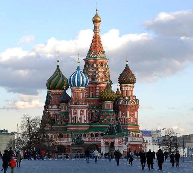 Saint Basil’s Cathedral, Moscow, Russia